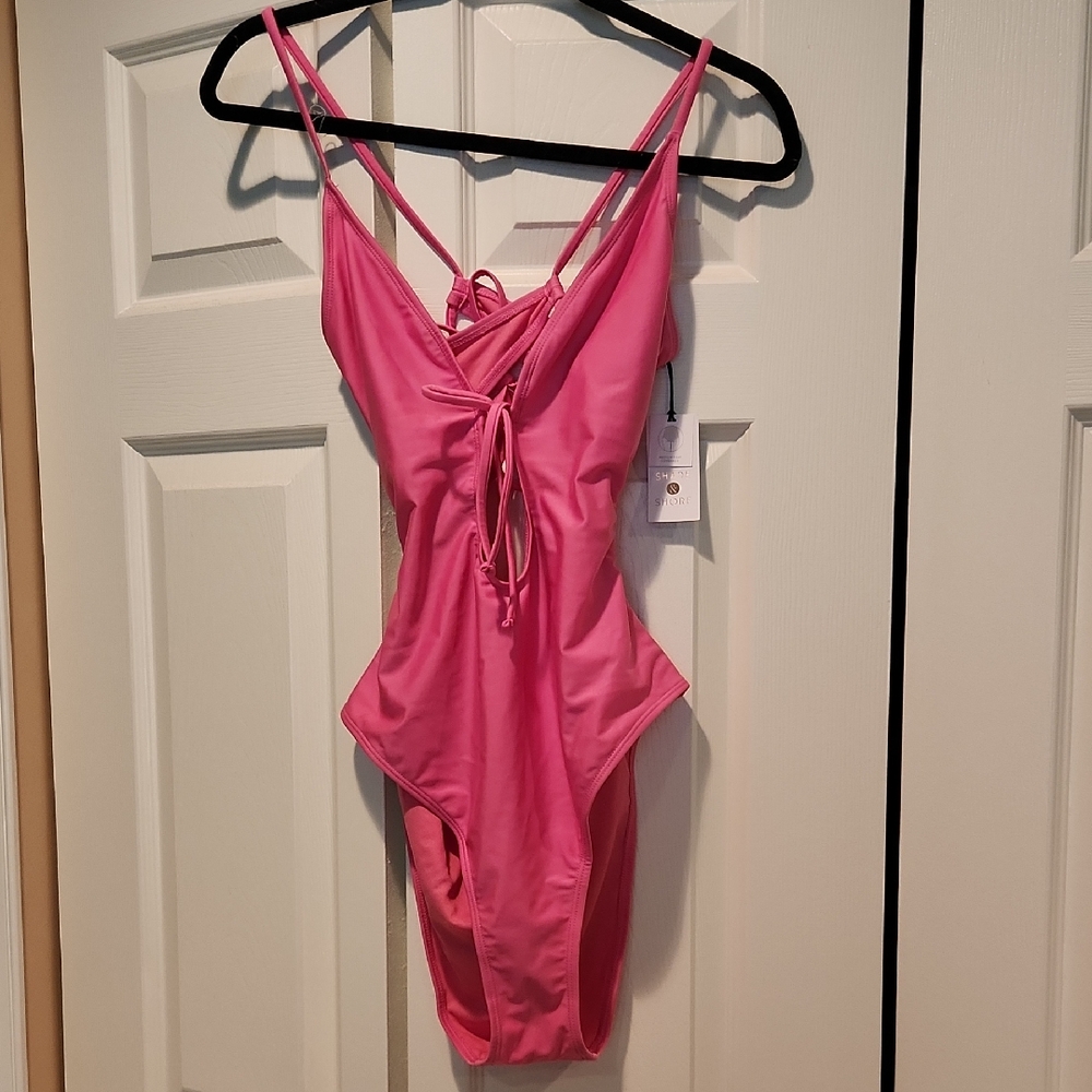 Pink Sexy Womens Swimsuit